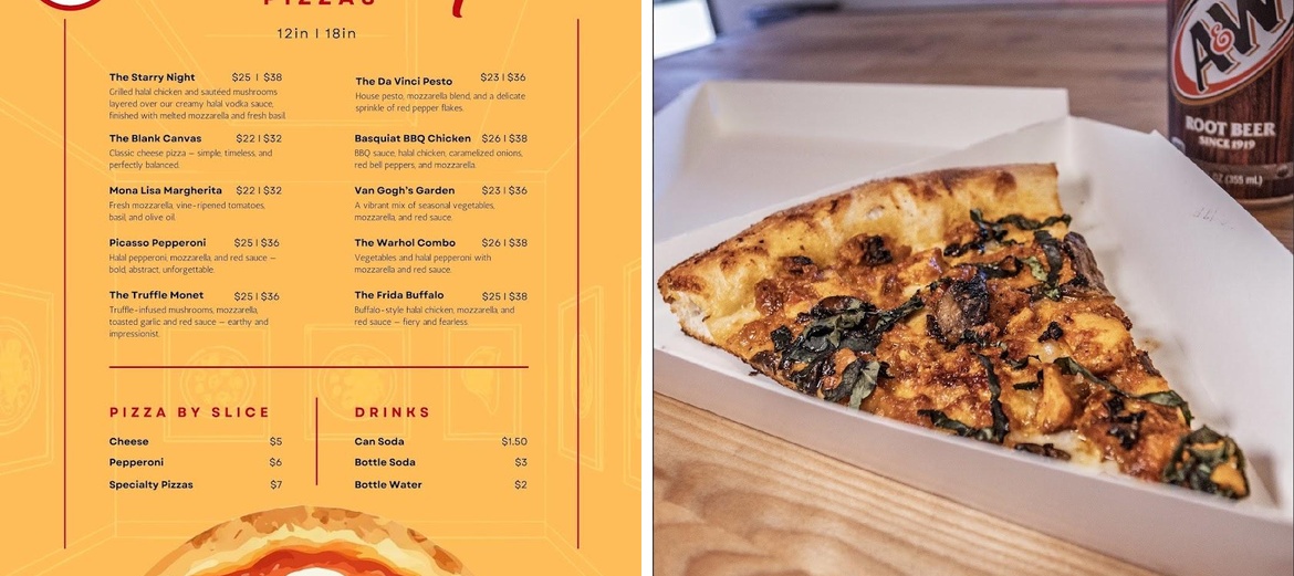 Pizza Gallery Menu